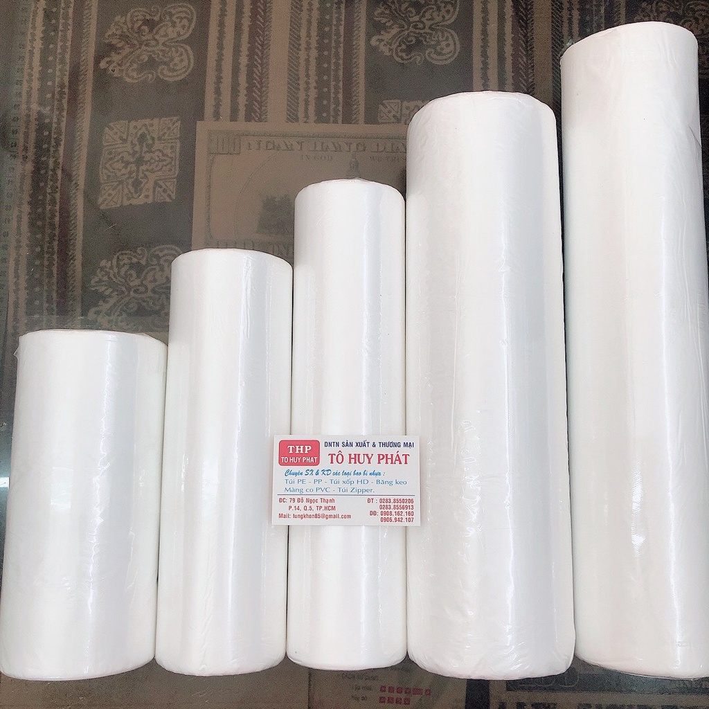 Cuồn Xốp Xé Siêu Thị - Túi Sinh Học Đựng Thực Phẩm