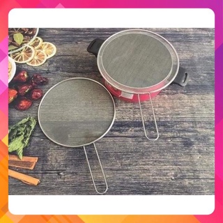 Nắp chảo chống bắn mỡ inox 