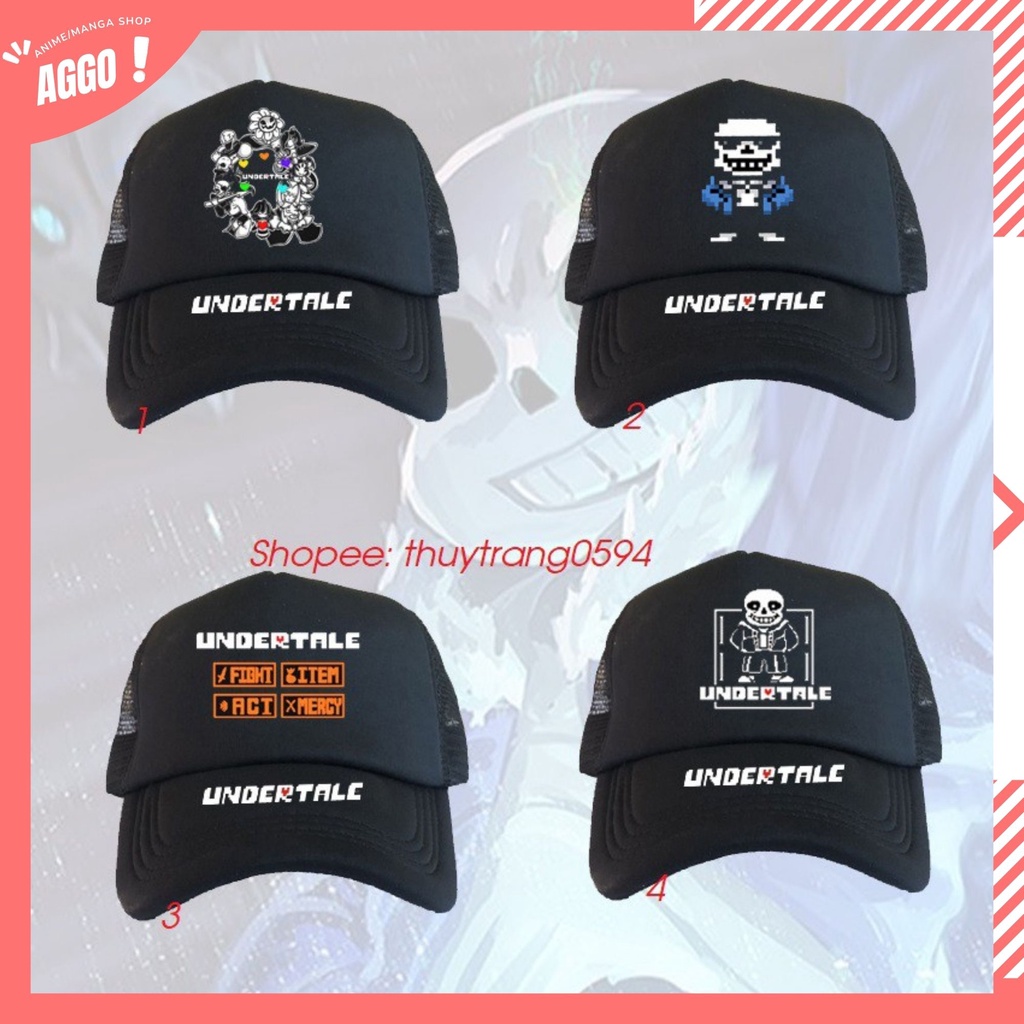 Nón Lưỡi Trai Sans trong Undertale