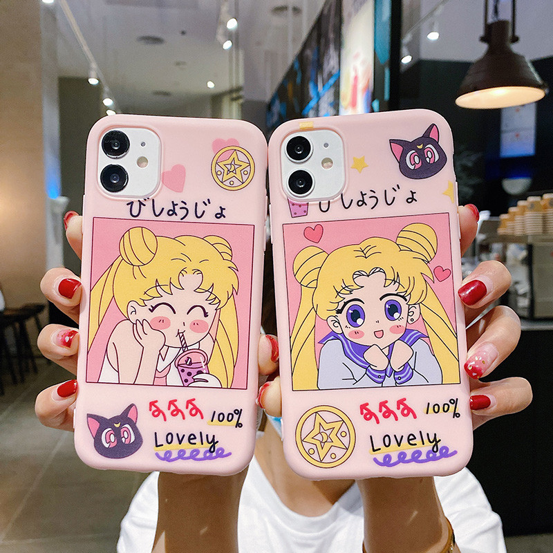 SAILOR MOON Ốp Lưng Mềm In Hình Thủy Thủ Mặt Trăng Cho Oppo A33 A33W Neo 7 A92 A52 A72 A92S A91 A3S Ax5 A5S A7 A5 Ax5S A3 A57 A39 A37 A83 A9 A73