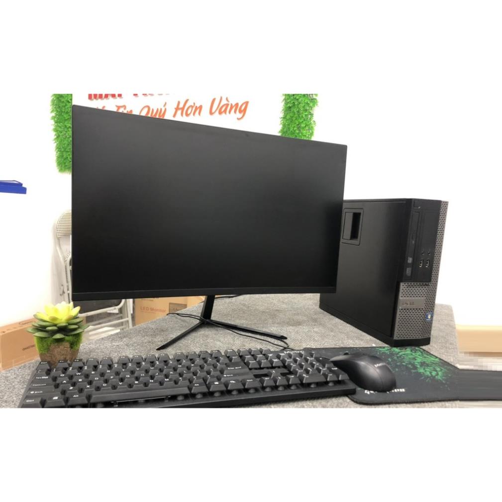 Bộ máy tính Để bàn Dell Core i7 - i5 - i3 Ram 8Gb SSD 120GB Vàn Màn hình 24 inch - Tặng bàn phím chuột | BigBuy360 - bigbuy360.vn