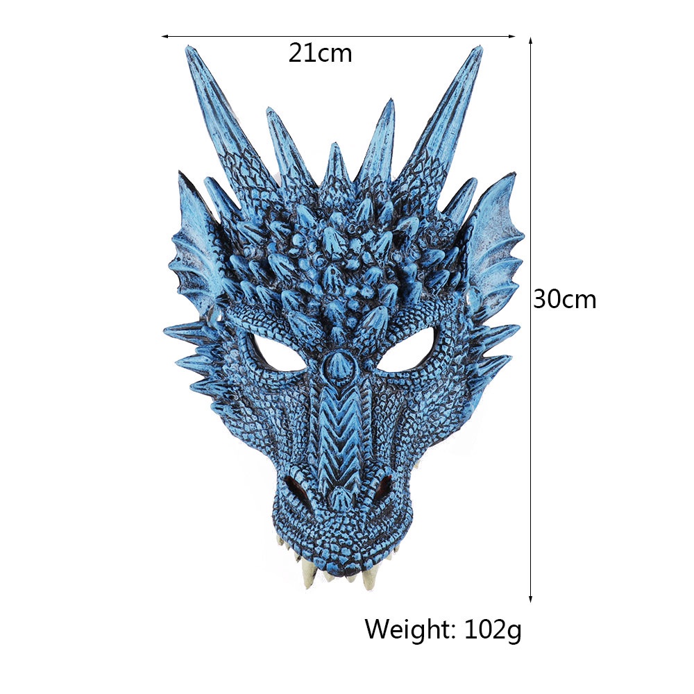 Mới Mặt Nạ Hóa Trang 3d Hình Rồng Kinh Dị Cho Halloween