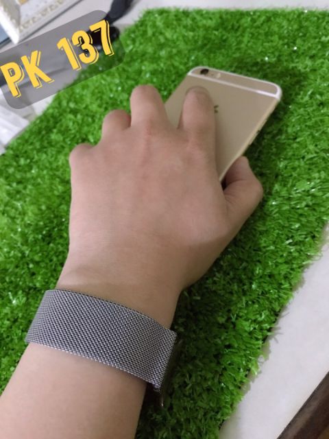 ⌚Dây đồng hồ Apple Watch↗️ Dây thép lưới Milanese Loop (phụ kiện loại chuẩn đẹp). Ảnh shop tự chụp nhé