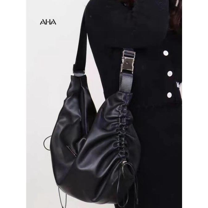 Túi tote da AHA official mại mềm thiết kế cỡ lớn thời trang cao cấp trẻ trung
