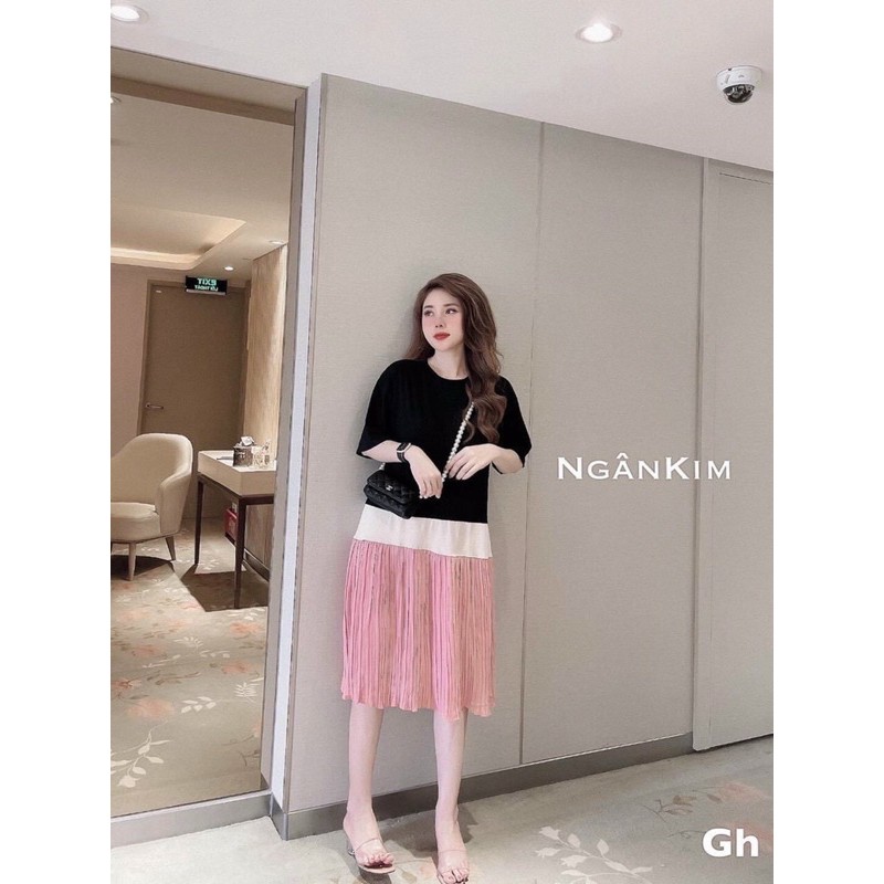 Váy bầu hàng thiết kế phi sai.