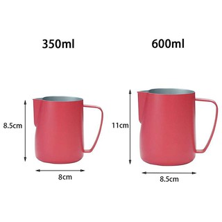 Ca đánh sữa màu cho latte art