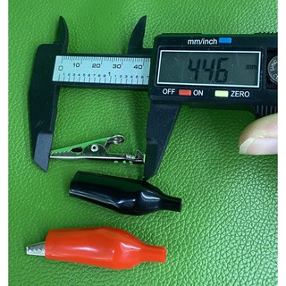 Kẹp cá sấu (đỏ + đen) 1 đôi