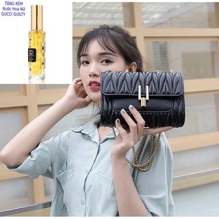 Túi xách nữ thời trang keyly da trơn size 22 - full box thẻ bill