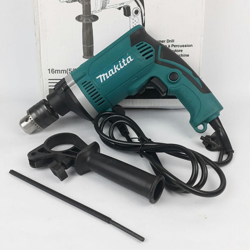 Máy khoan bê tông MAKITA 13mm - HP 1630 - khoan tường - gỗ - kim loại - đầu cặp 13mm