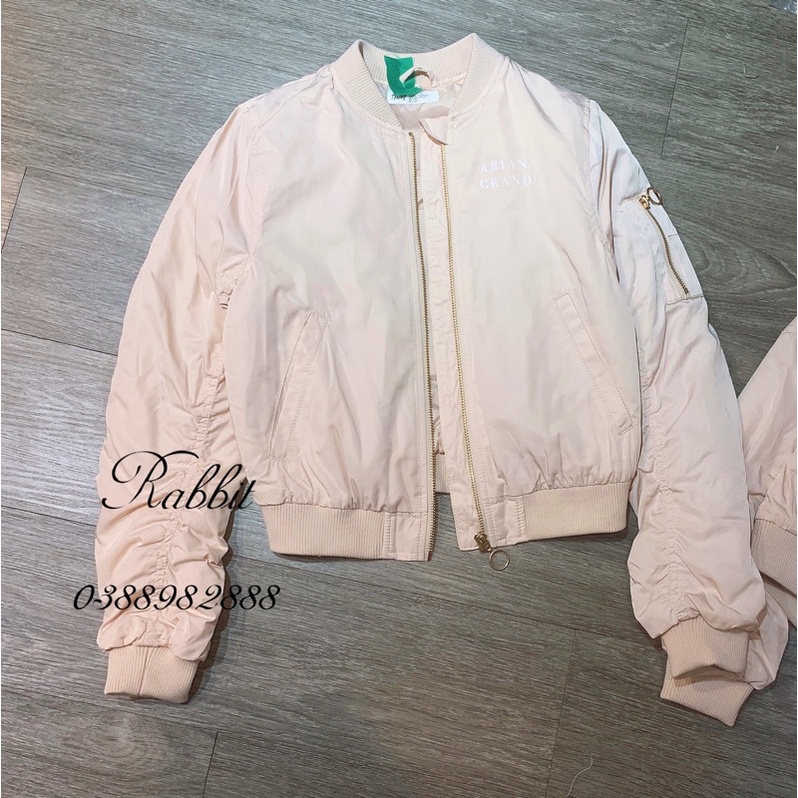 Bomber dáng ngắn HM