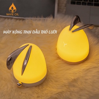 Máy Xông Tinh Dầu Trực Tiếp Không Dùng Nước kiêm Đèn Ngủ có Pin Tích Điện 2 Tiếng Kiểu Dáng Dễ Thương