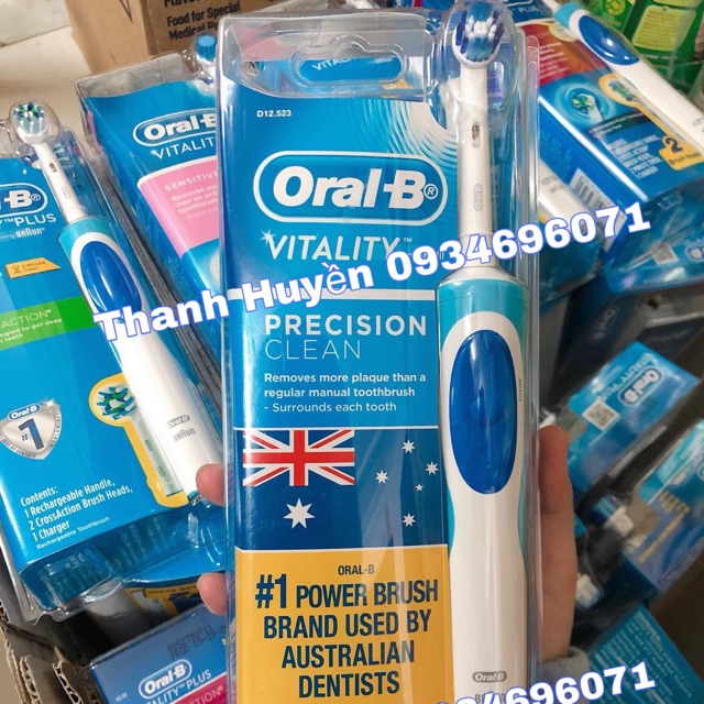 Máy đánh răng điện Oral-B Úc