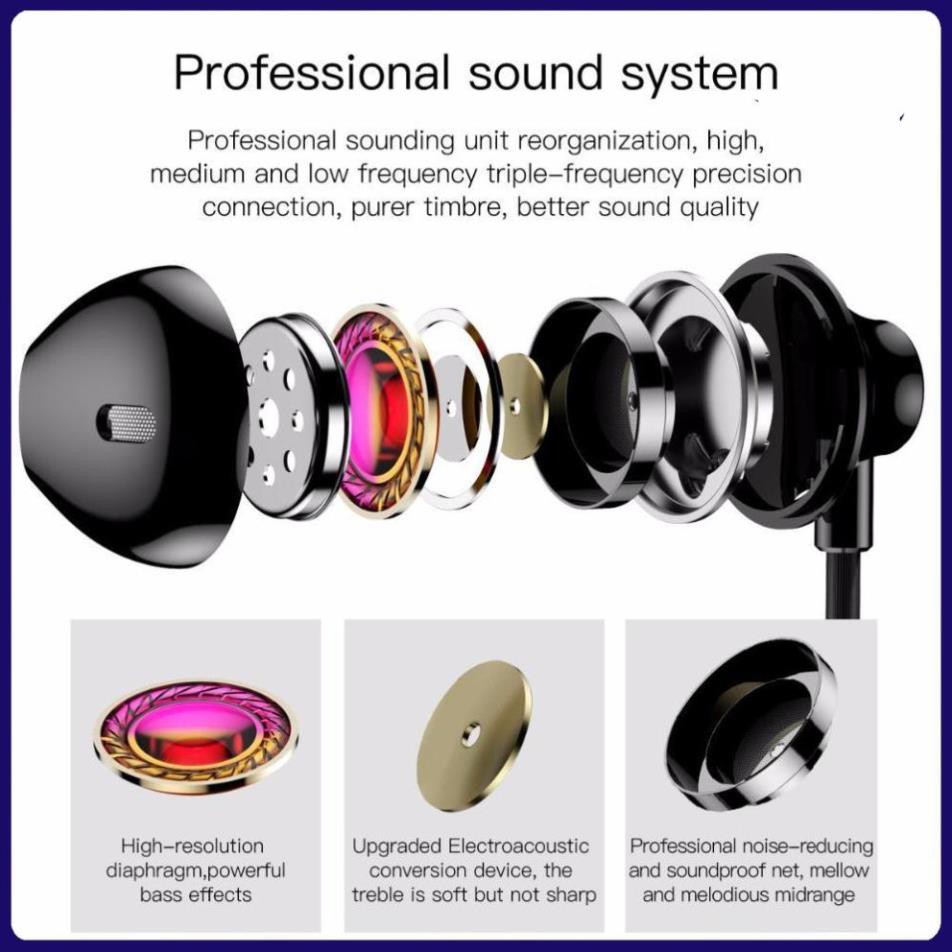 Tai nghe nhét tai hiệu Baseus H06 cổng 3.5mm cho âm thanh sống động