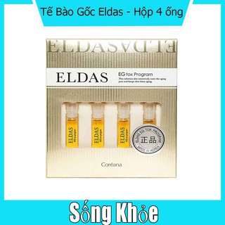 [Siêu sale xả kho] Tế Bào Gốc ELDAS Tái Tạo & Trẻ Hóa Làn Da 1 hộp 4 ống