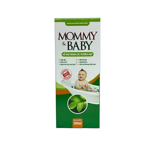 Sữa tắm gội thảo dược cho bé mommy &amp; baby 300ml