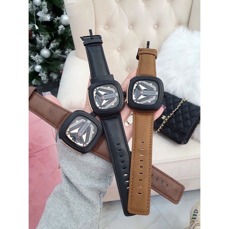 Đồng hồ Nam Seven Friday dây da độc đáo, máy nhật, bảo hành 12 tháng - Sevenfriday | BigBuy360 - bigbuy360.vn
