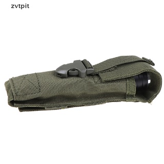 [ZVPT] 1PC Flashlight Holder Case Holster Tactical Flashlight Pouch For Camping DSF