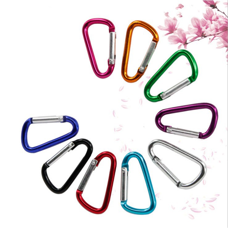 Móc khóa gài leo núi đa năng bằng thép không gỉ chất lượng cao