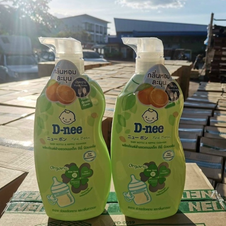 Nước rửa bình sữa Dnee dạng Chai 620ml (New 2021 version)