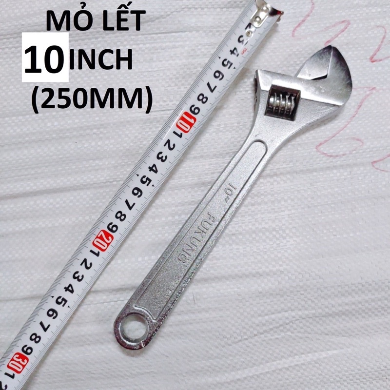 Mỏ lết trắng 10&quot; (250mm)