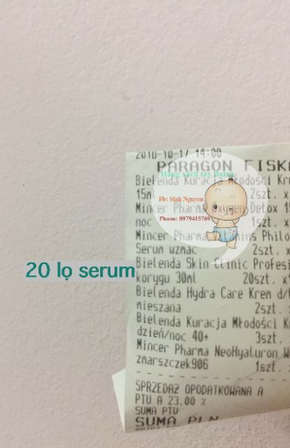 Huyết thanh tươi bielenda cho da dầu, mụn (kèm bill mua hàng đầy đủ) | BigBuy360 - bigbuy360.vn