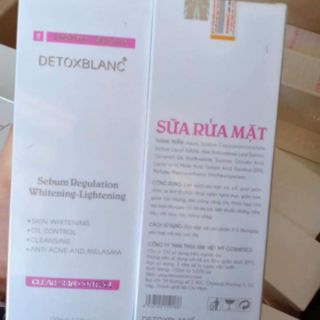 Sữa rửa mặt sinh học detox blance