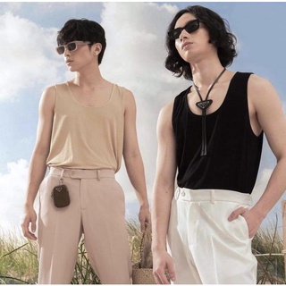 Áo ba lỗ Black Tank Top
