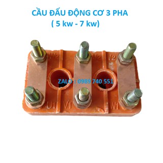 01 Cầu đấu động cơ 3 pha - Cầu đấu 5kw - 7kw mã Y100-132