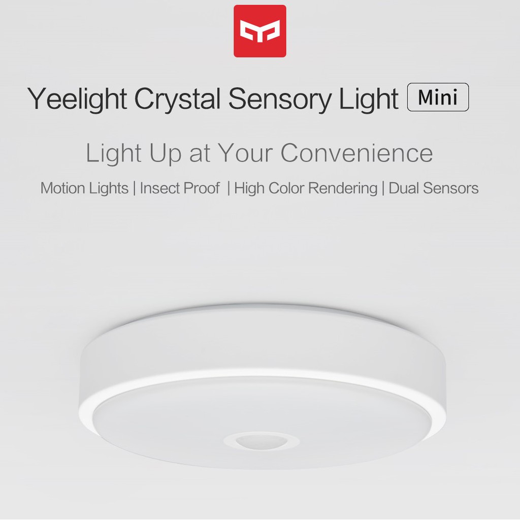 Đèn Led Ốp Trần Cảm Biến Chuyển Động Mini Yeelight 250mm - Bản Quốc Tế Nhập Khẩu Chính Hãng