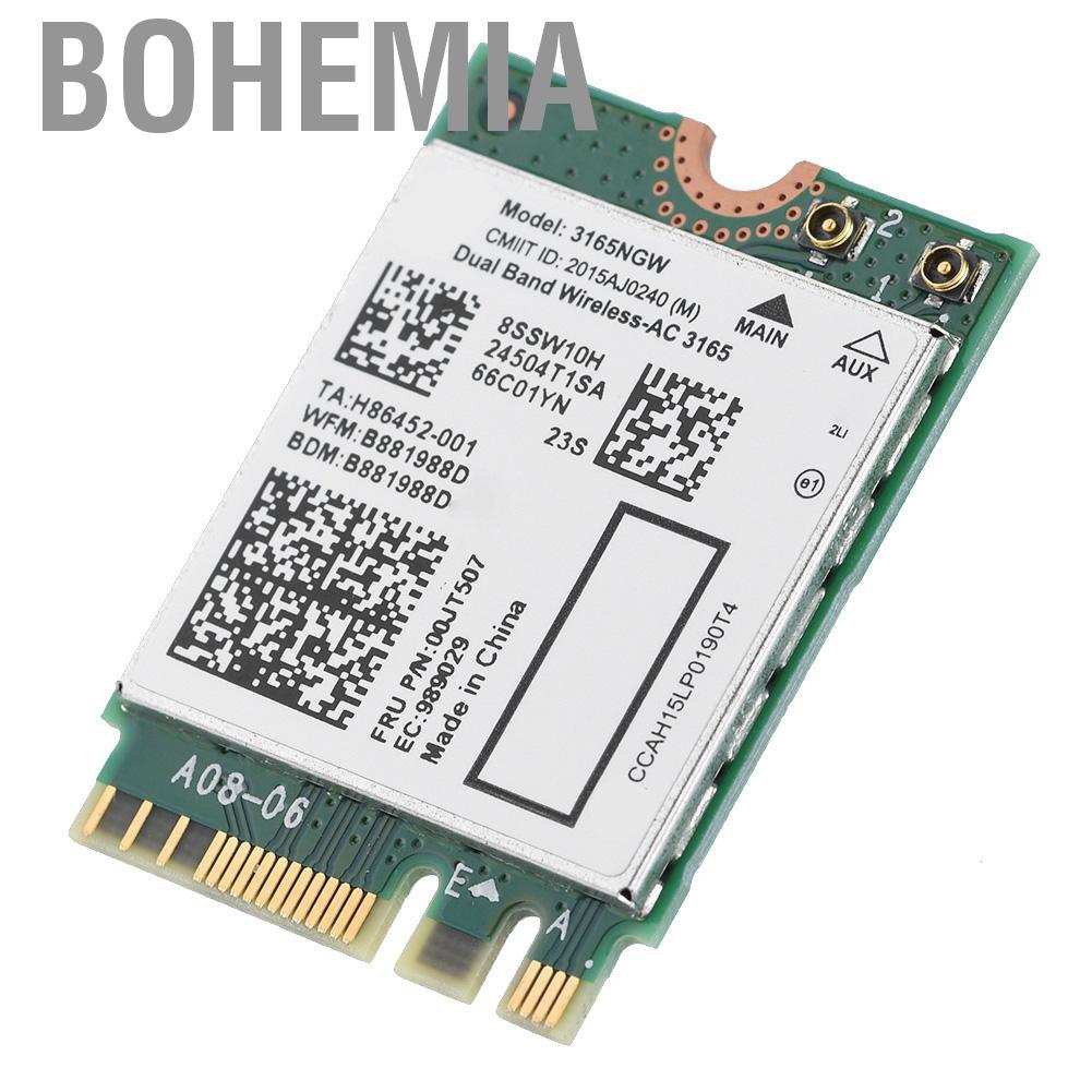 Usb Wifi Không Dây 3165ngw Ngff / M2 433mbps Wifi + Bluetooth 4.2 802.11ac | BigBuy360 - bigbuy360.vn