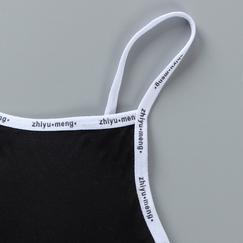 B2177 [B2177] #Áo Ngực Cotton Không Gọng Dây Đeo Tùy Chỉnh Thoải Mái Thời Trang Cho Tuổi Teen / Bé Trai 10-16 Tuổi