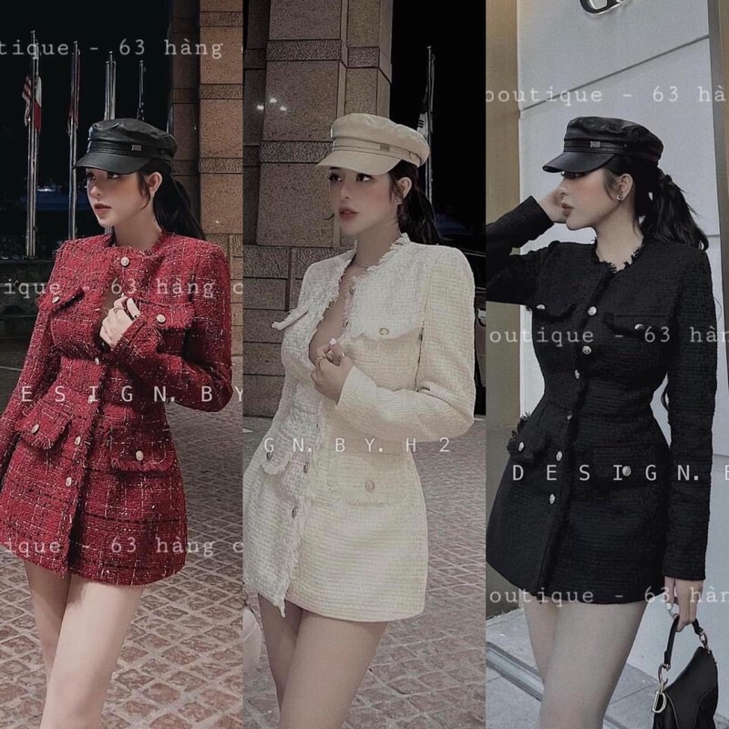 Áo dạ nhũ dáng dài 3 màu sang chảnh (kèm ảnh thật)