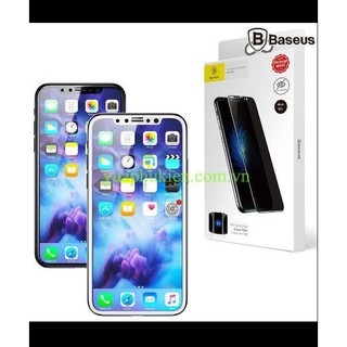 Miến dán kính cường lực chống nhìn trộm Baseus cho iPhone XR (6.1 inch)