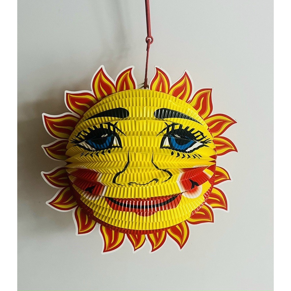 Đèn lồng trung thu hình thú xếp giấy khung thép chắc chắn, đẹp