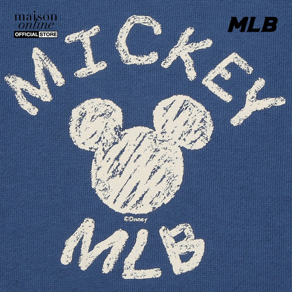 MLB - Áo hoodie tay dài phối mũ thời trang MLB X Mickey 31HDK1041-14U