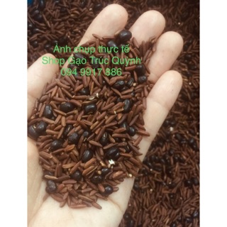 (1kg) trà giảm cân gạo lứt đậu đen rang tay