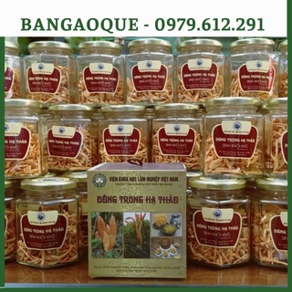 Đông Trùng Hạ Thảo Khô - Đông Trùng Hạ Thảo Sấy Thăng Hoa (Lọ Thủy Tinh 10g)