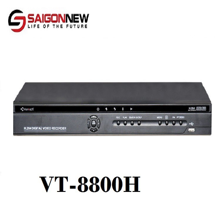 Đầu ghi hình H.264 8 kênh VANTECH VT-8800H