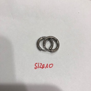 Khuyên tai tròn size 10 bán lẻ:25k/chiếc