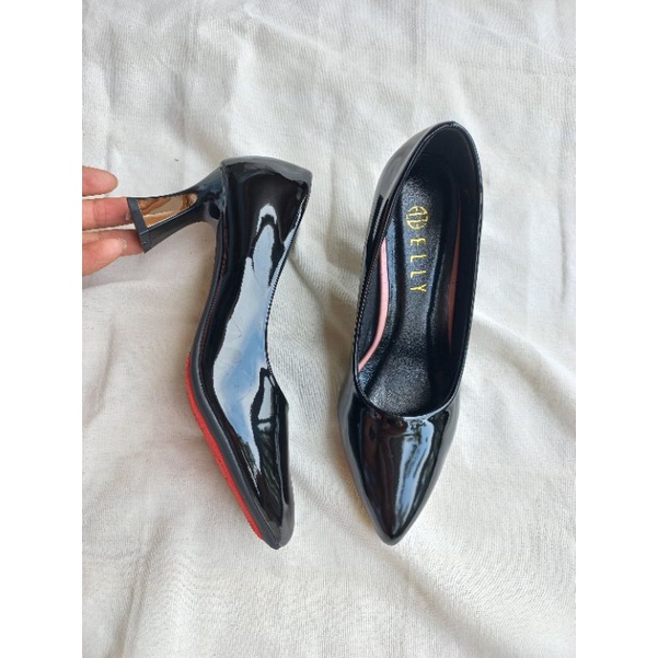 Giày cao gót nữ .giày công sở nữ mũi nhọn đế cao 5 cm
