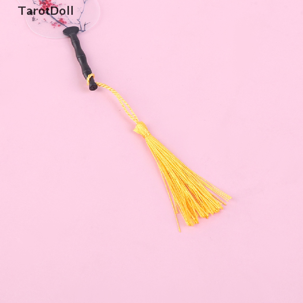 Bộ 2 Quạt Mini Trang Trí Nhà Búp Bê Tỉ Lệ 1: 12