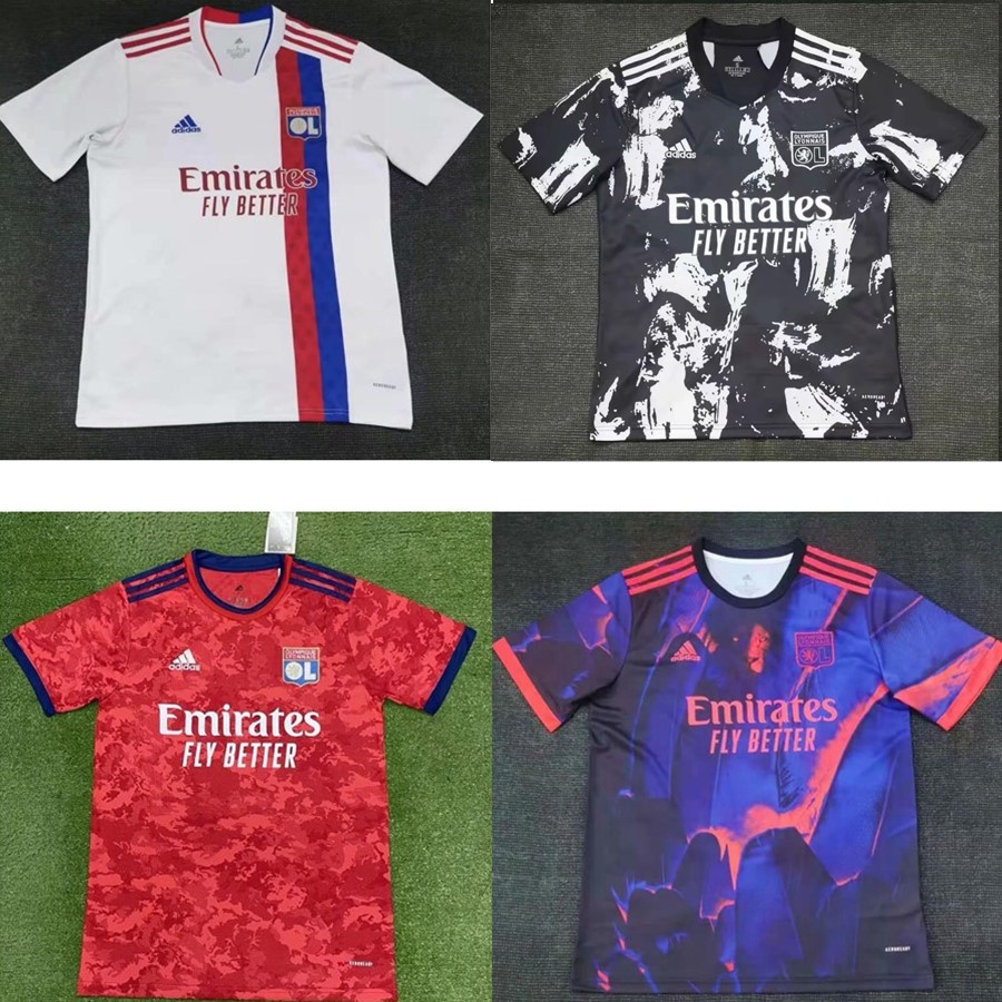 Áo Thun Số 21 22 Bóng Đá Đội Tuyển Chelsea 2020 2021 Lyon MEMPHIS FEKIR OL Cho Nam