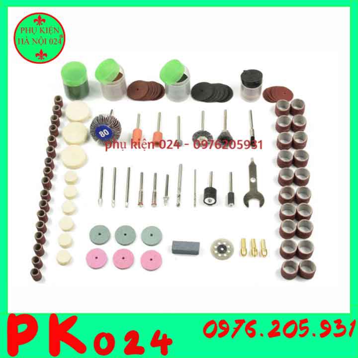 Hộp 196 chi tiết kĩ thuật mài và đánh bóng