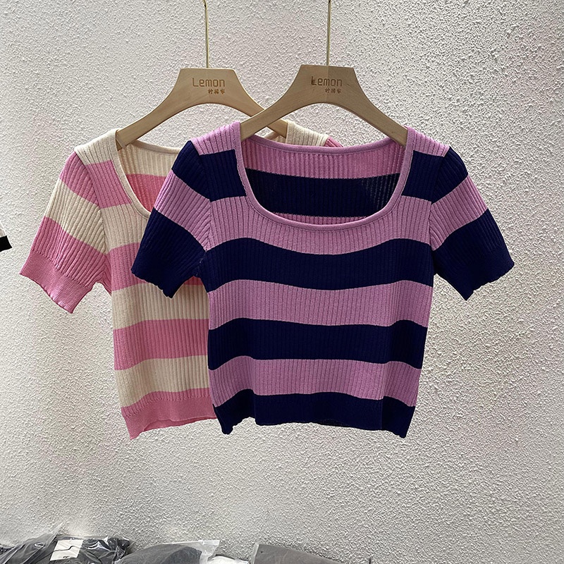 NRVP Áo Khoác Cardigan Dệt Kim Tay Ngắn Dáng Rộng Thiết Kế Mới Thời Trang Theo Phong Cách Hàn Quốc