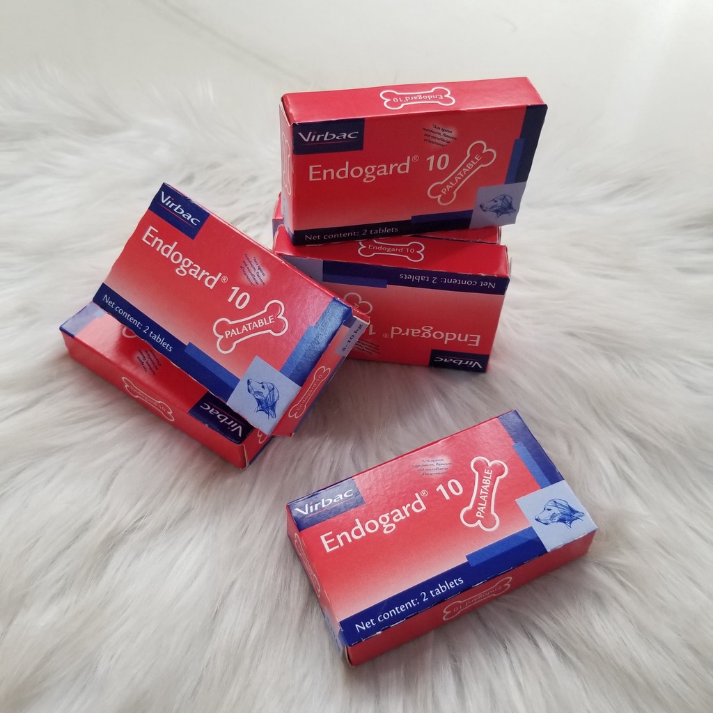 [ Hàng Chính Hãng]  Viên nhai xử lý zun Endogard 10 Virbac của Pháp 1 viên