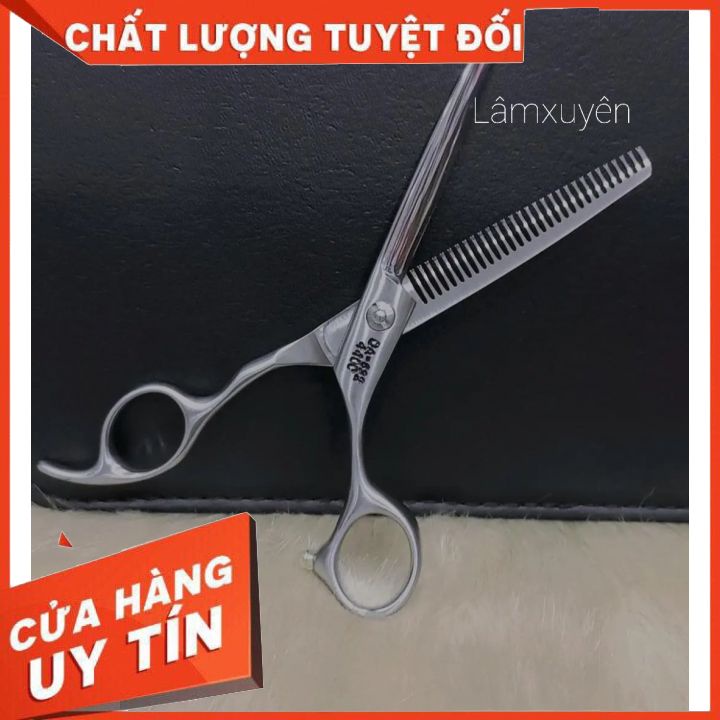 Kéo tỉa tóc TONY&amp;GUY DA 622-440C + bao da đựng kéo + 1 lược  FREESHIP  Chất liệu thép siêu bền siêu bén _ chuyên dụng