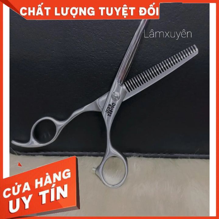 Kéo tỉa tóc TONY&amp;GUY DA 622-440C + bao da đựng kéo + 1 lược  FREESHIP  Chất liệu thép siêu bền siêu bén _ chuyên dụng