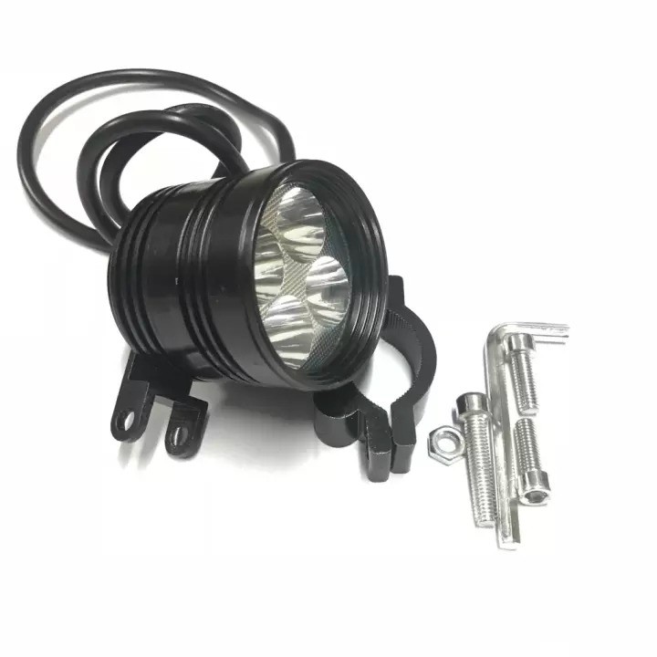 Đèn đi phượt đèn trợ sáng xe máy siêu sáng chuyên đi đêm sương mù chiếu xa 300m độ bền cao