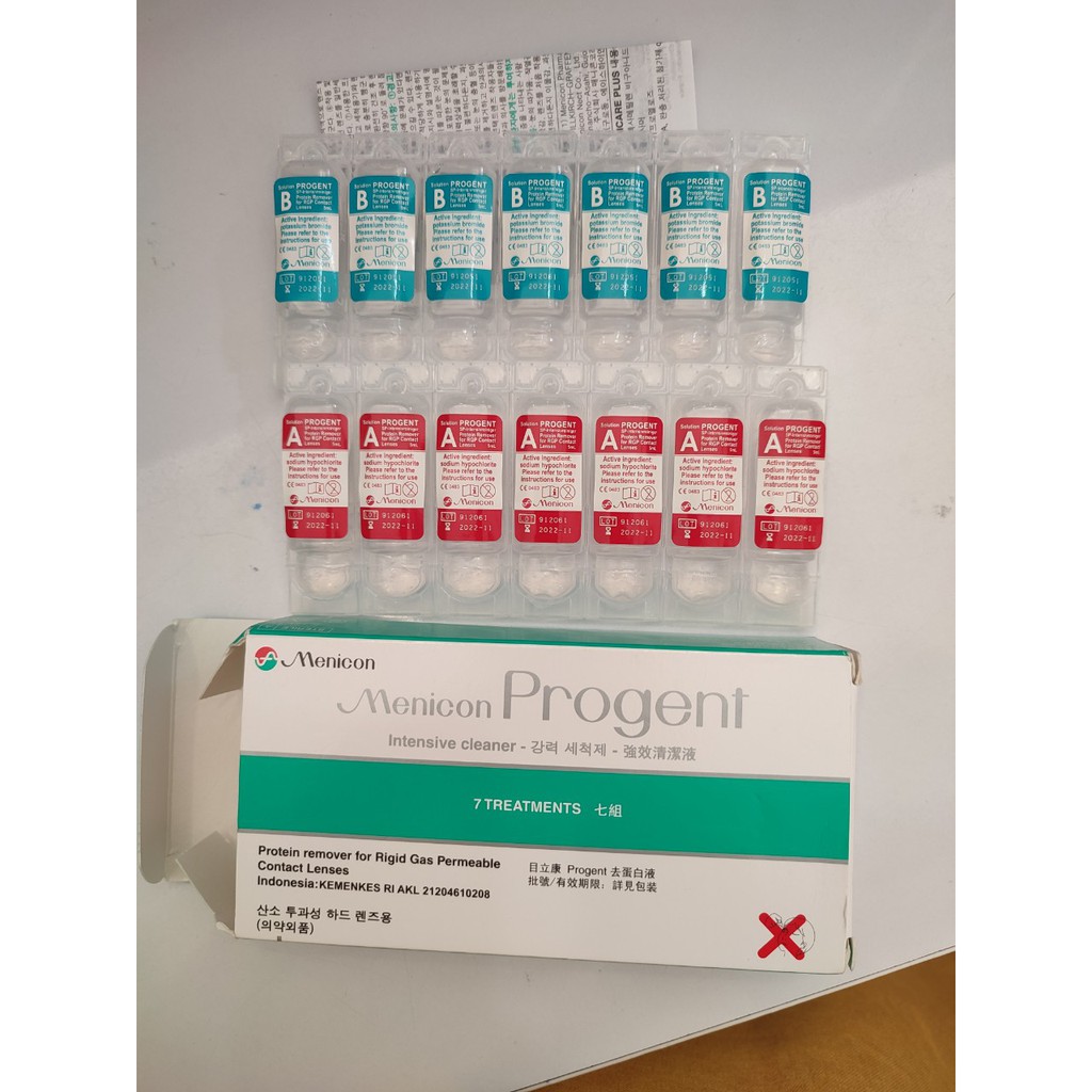 Menicon Progent Loại Bỏ Protein Cho Kính Áp Tròng Cứng