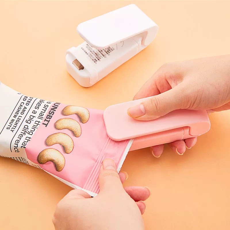 Máy hàn miệng túi mini cầm tay nhỏ gọn tiện dụng chạy bằng pin | DISHI